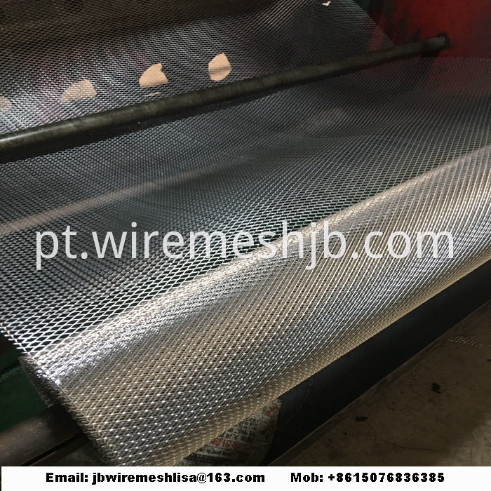 Powder Coated And Galvanized Expanded Steel Mesh